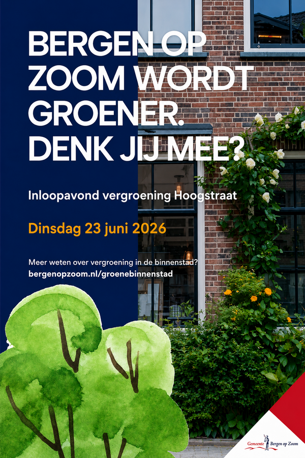 Vergroenen van Bergen op Zoom